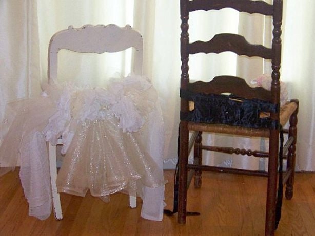 Chair SashesHEAD TABLE bride and groom chair decoration cumberbuntutu 