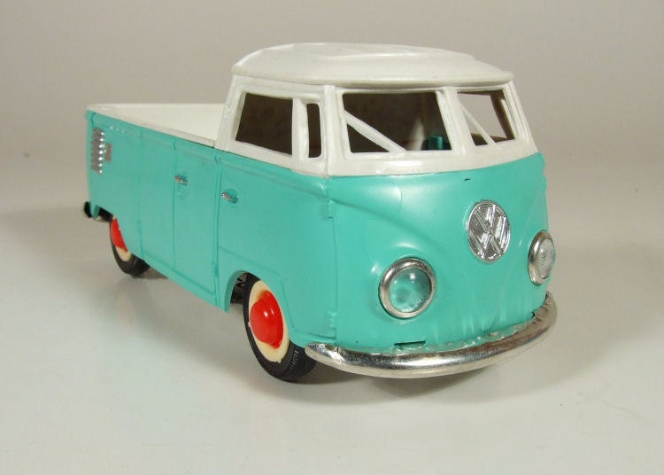 Vintage Plastic Tin Volkswagen T1 PickUp Truck From bobboot