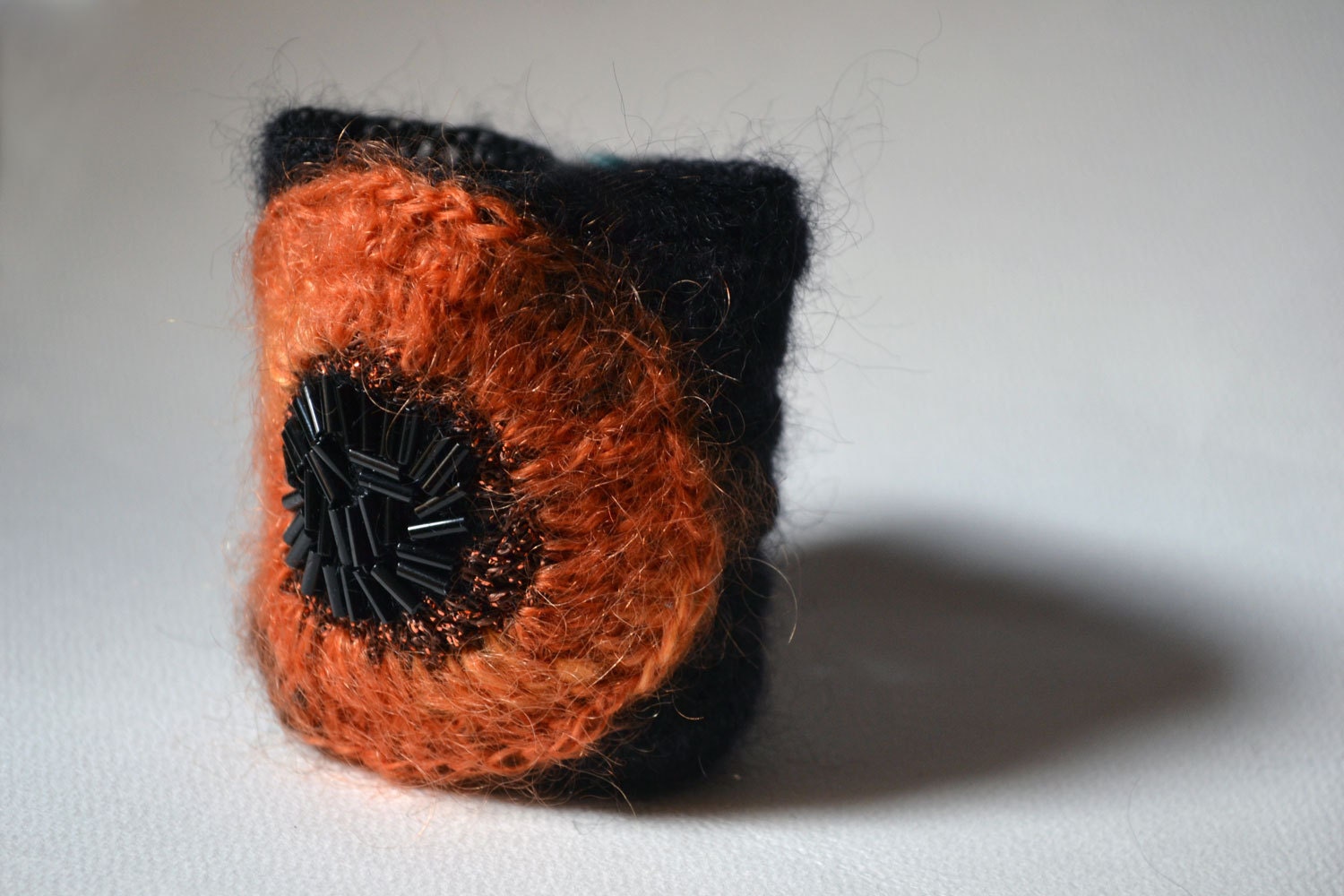 Crochet Beaded Bracelet With Instructions