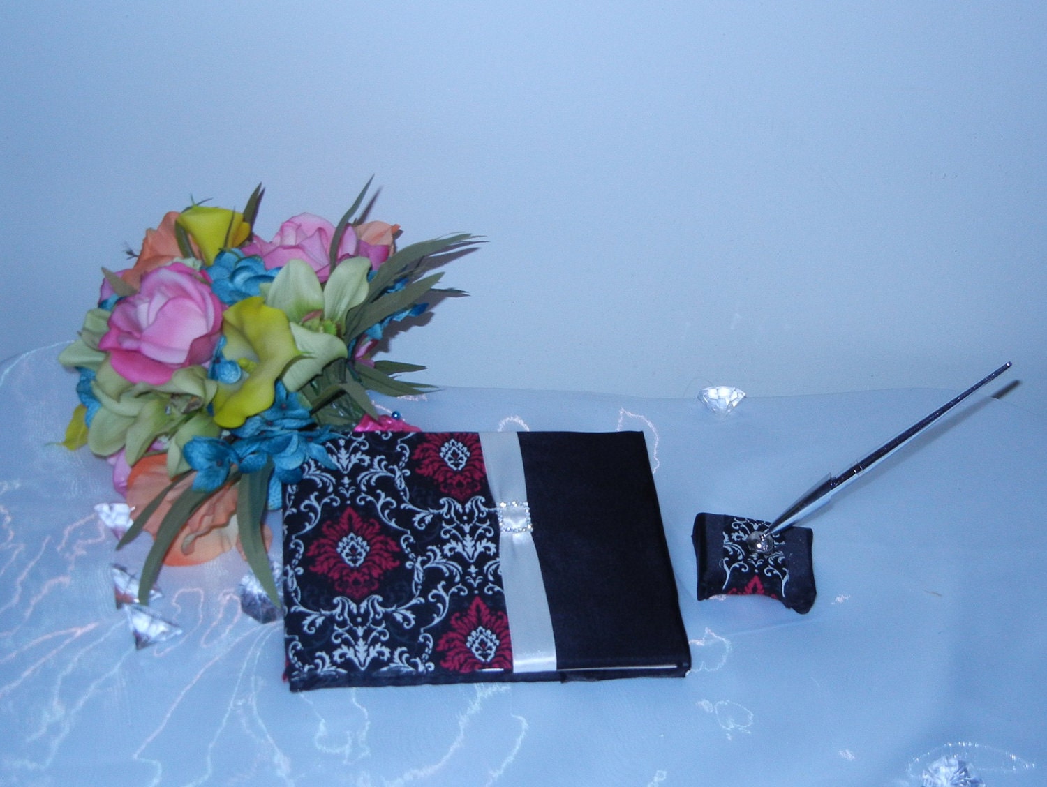 Custom Made Wedding Guest Book