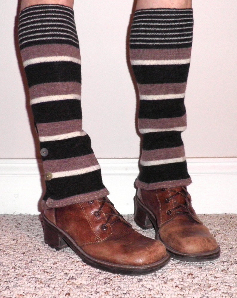 Red leg warmers