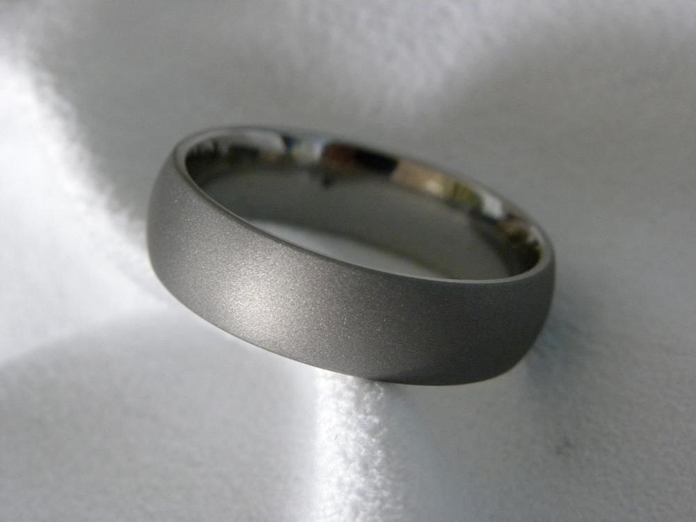 Titanium Ring Or Wedding Band Mm Size Clearance Listing