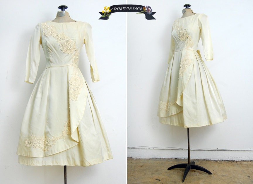 vintage wedding dress vintage 1950s wedding gown bridal dress