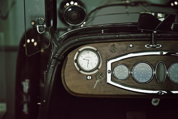 Car photography vintage classic car wood dashboard valentine for him