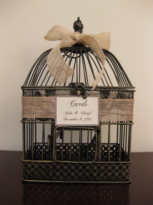 Wedding Card Box Bird Cage Card Holder Bird Cage Wedding Card Holder With