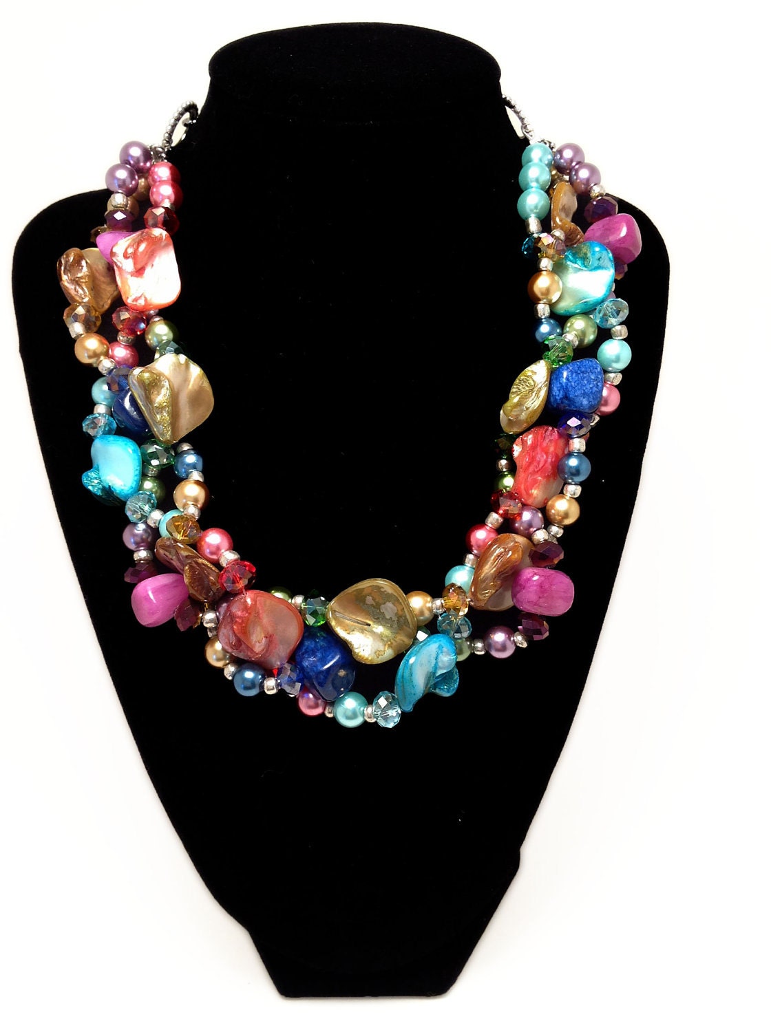 My most popular necklace! The rainbow necklace! Only 35....you choose