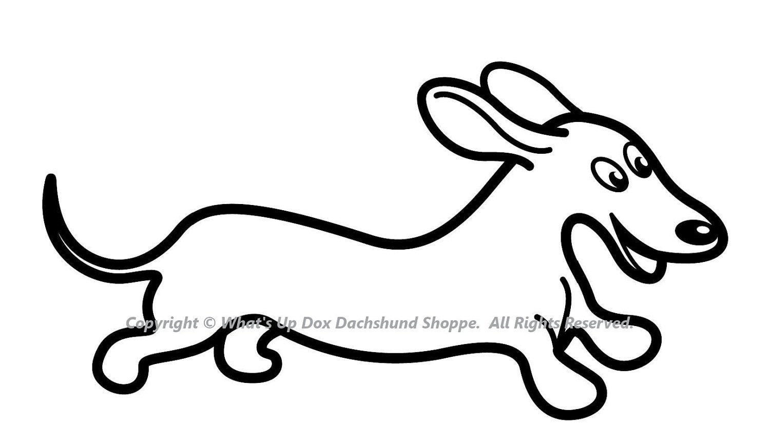 dachshunds coloring pages - photo #10
