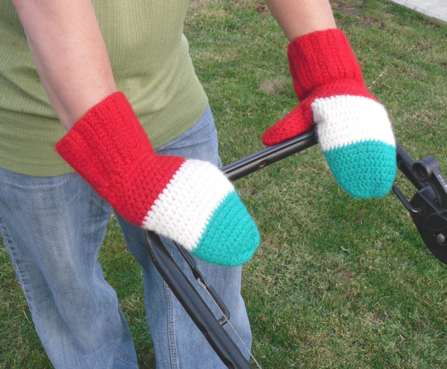 felted crochet mittens felted crochet mittens