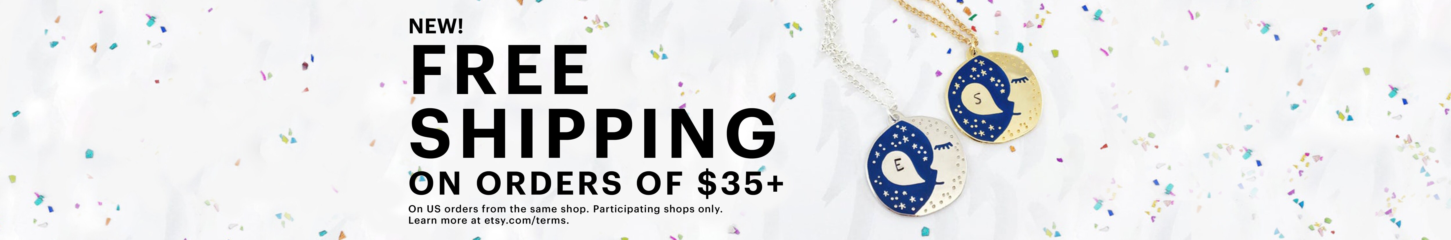 New! Free shipping on orders of $35+. On US orders from the same shop. Participating shops only. Learn more at etsy.com/terms.