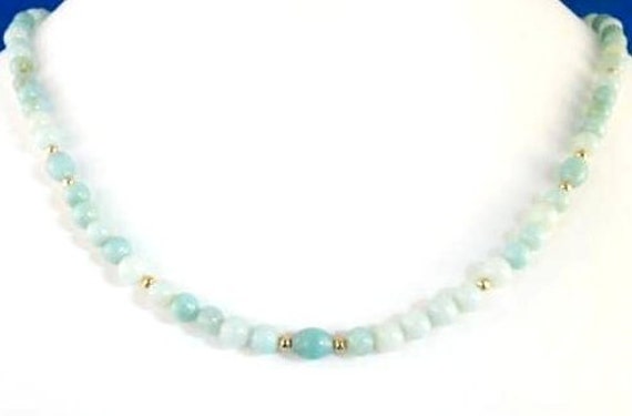 Items similar to Amazonite Necklace on Etsy