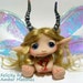 Horned Faerie Trollfling Troll Faerie "Felicity" by Amber Matthies