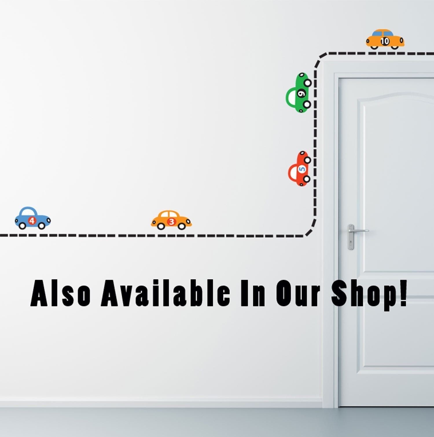 Train Wall Graphic Reusable Wall Sticker 21x32