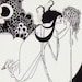 Climax From Solome By Oscar Wilde Creepy Victorian Drawing by Aubrey Beardsley 1891