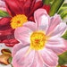 Single Peony Blossom 1922 Jazz Age Botanical Lithograph Flower Print For Framing