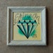 Tattoo Flash Inspired Diamond Watercolor Painting - Shine On