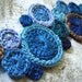 CUSTOM crochet cuff by Even Howard -wide version-