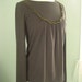 Ruffle Yoke Long Sleeve Top