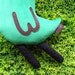 green bird soft toy
