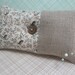 Robin's Tree Linen Pin Cushion