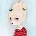 Birdsnest Girl Print
