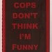 Moleskine Pocket Notebook - Gocco Print - Cops