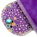 Extra Absorbant Moonpad Organic Reusable Menstrual Pad - Purple n Dots