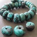 Organic Rustic Turquoise Wheels with Matrix