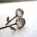 Reserved for Michelle - wildflower earrings