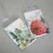 Luggage Tags - Set of Two - Sweet Dahlia Floral