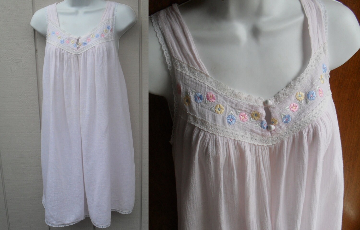 babydoll cotton nightgown