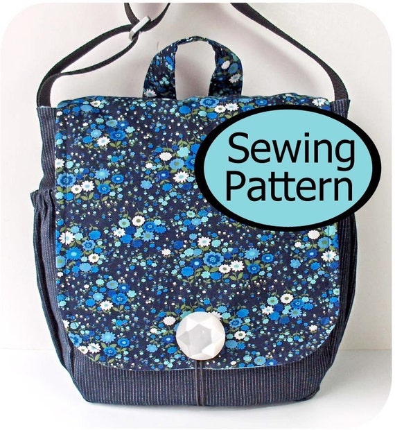 Good To Go Messenger Bag Free Sewing Pattern | Ahoy Comics