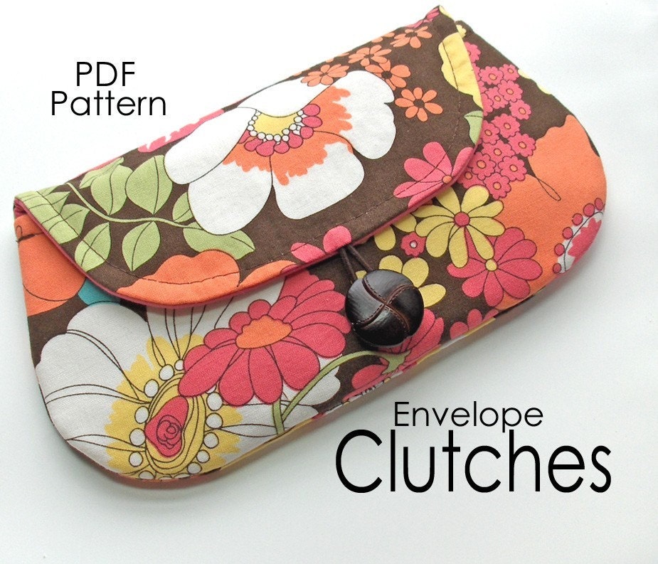 Envelope Clutch Pattern Pdf | envelope clutches pdf sewing pattern Envelope Clutch Pattern Pdf | envelope clutches pdf sewing pattern