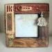Moroccan Frame - Dusky Reds