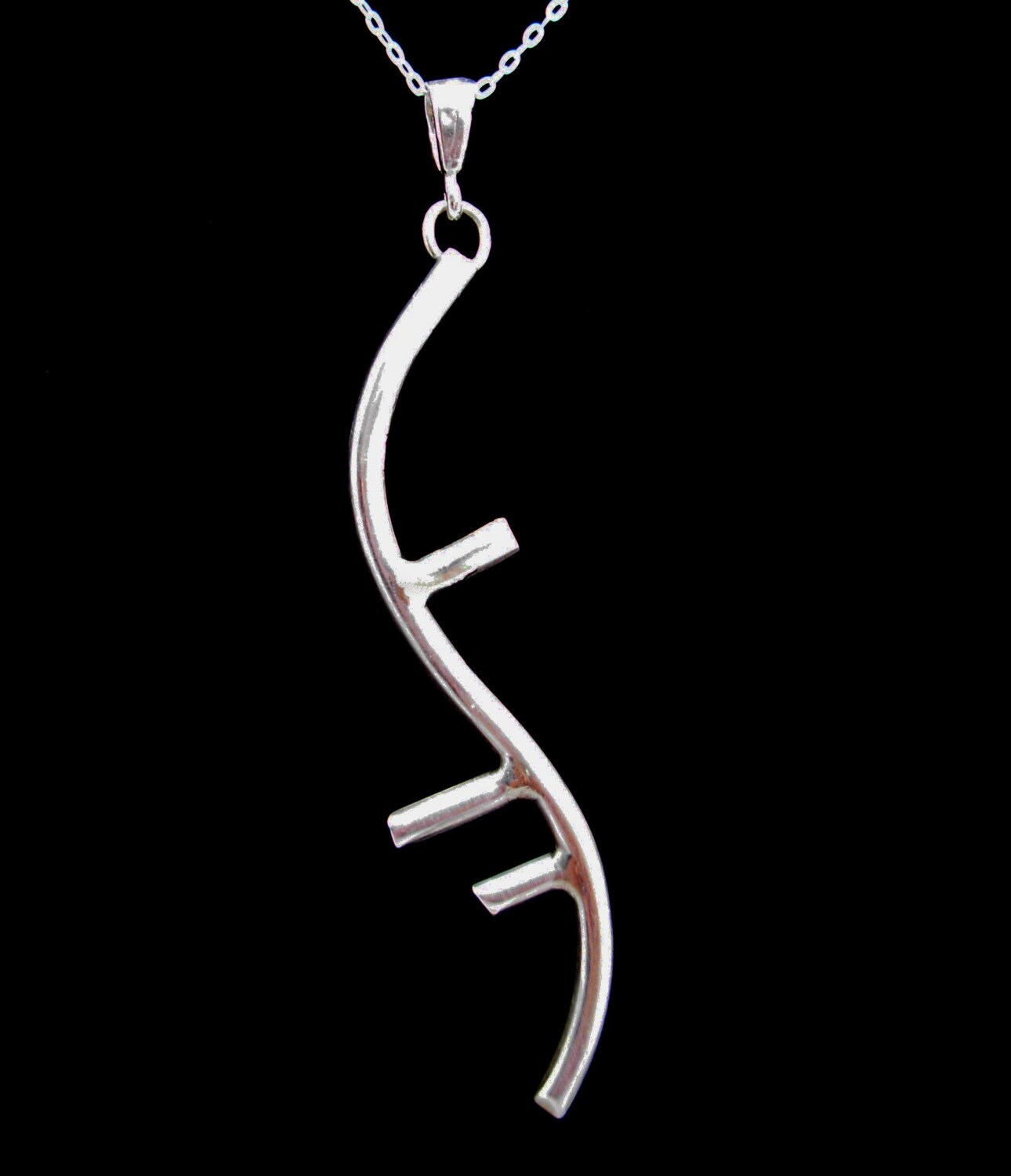 heroes helix necklace