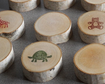 Natural Waldorf Toy Memory Matching Game Birch Branch