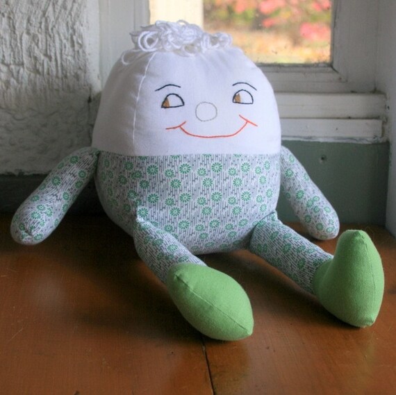 stuffed humpty dumpty doll