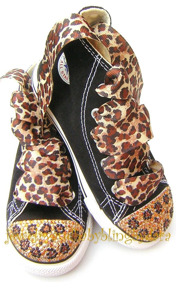 infant leopard converse