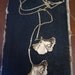 Gingko Leaves Lariat - Reserved for Rochelle
