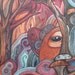 In the Hidden Forest Original Watercolor