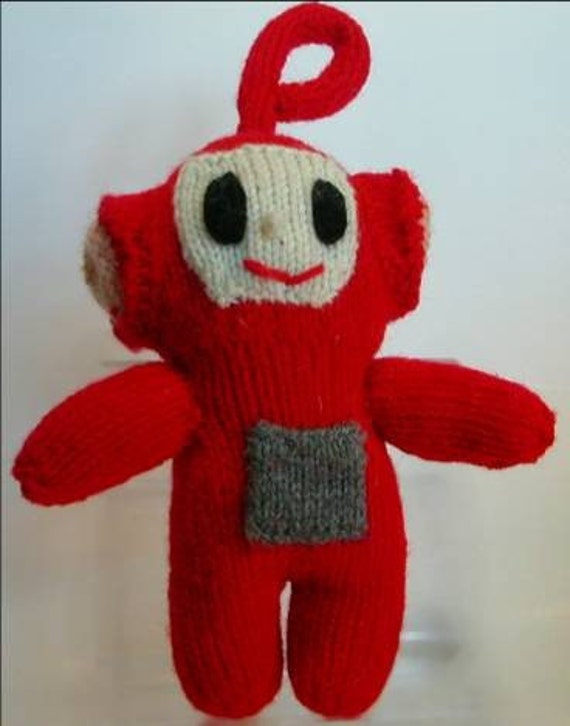 red teletubby doll