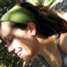 Yoga Headband in Organic Hemp Jersey Stretch.
