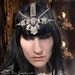 RESERVED DO NOT buy Lily of Legend Dazzling Rhinestone and Chain Head Piece Headdress Ready to Ship was 278.00