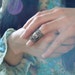 Rococo Knuckle Ring Armor Ring Ornate Filigree Limited Edition Antique Silver One Ring