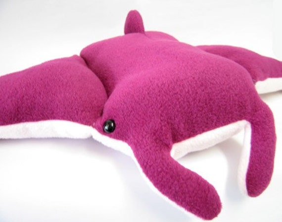 manta ray plush pattern