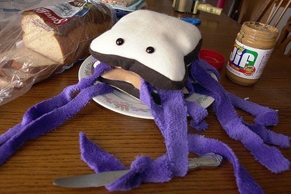 hallmark peanut butter and jelly plush