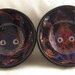 Little Squid dipping bowls, sushi, salt and pepper, mini, serving, pottery, ceramic, tentacle