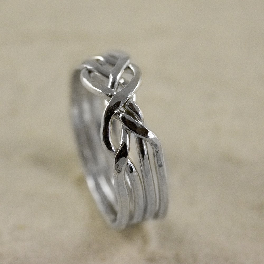 Sterling Silver Puzzle Ring