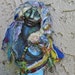 Nut, Sky Goddess OOAK Assemblage Gypsy Bohemian Art Doll. Cottage Chic