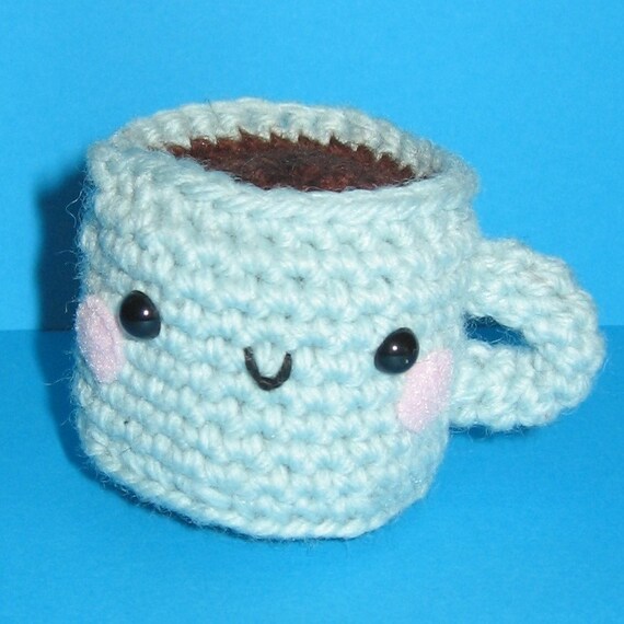 stuffed coffee mug