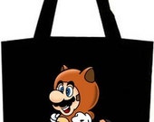 Racoon Mario Nintendo Tote Bag